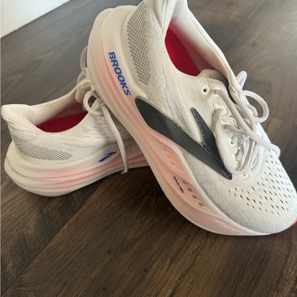 Brooks Glycerin Max Women's White Athletic Running Shoes - Size 8 - Picture 2 of 5